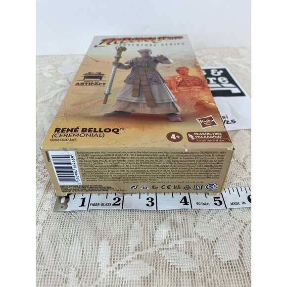 Indiana Jones Adventure Series René Belloq New With Box Defects - Picture 11 of 13